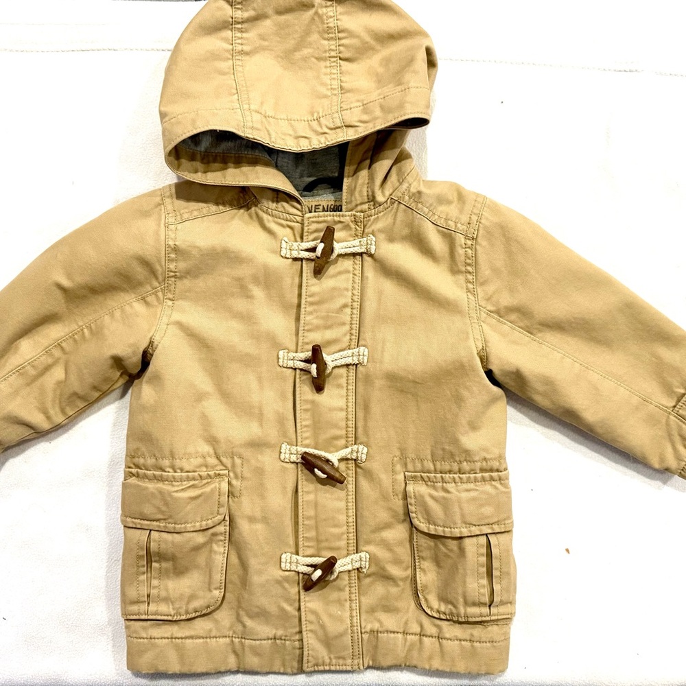 Baby Gap Hooded Toggle Jacket